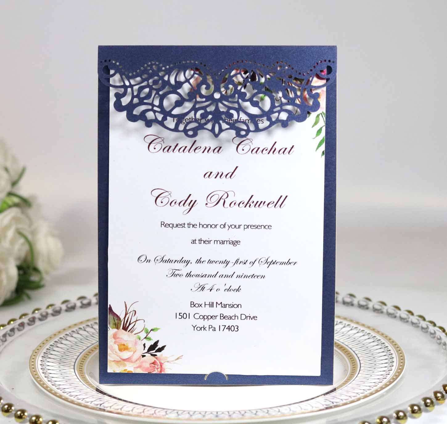 wedding invitation